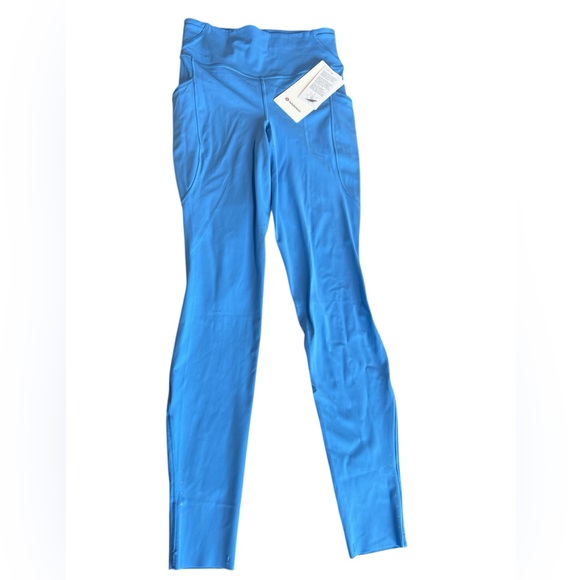 NWT LULULEMON Athletica Fast and Free HR Tight 28”| pool | Sz: 6 - Picture 3 of 4
